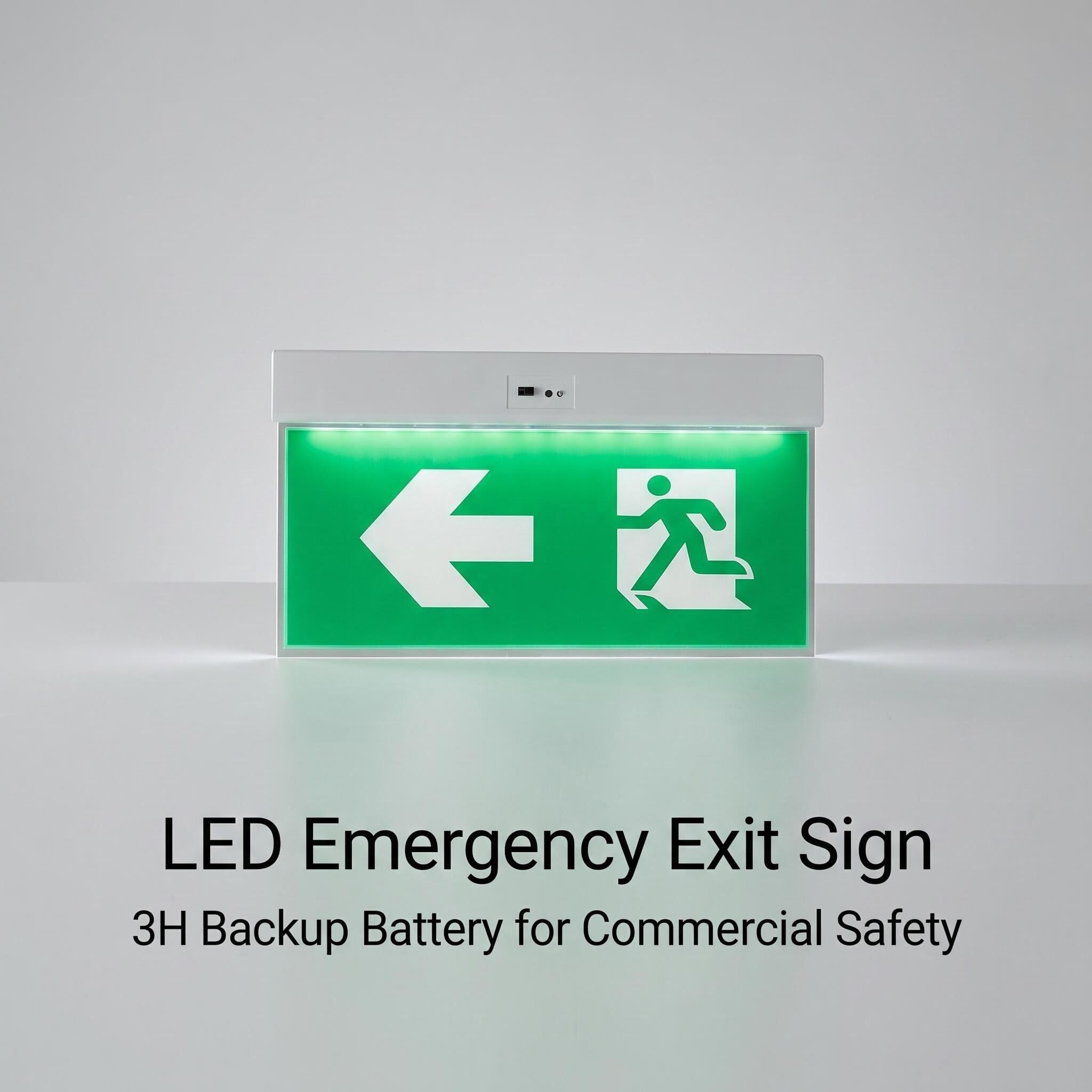 Señal de salida de emergencia LED EXIT-LED-ES02