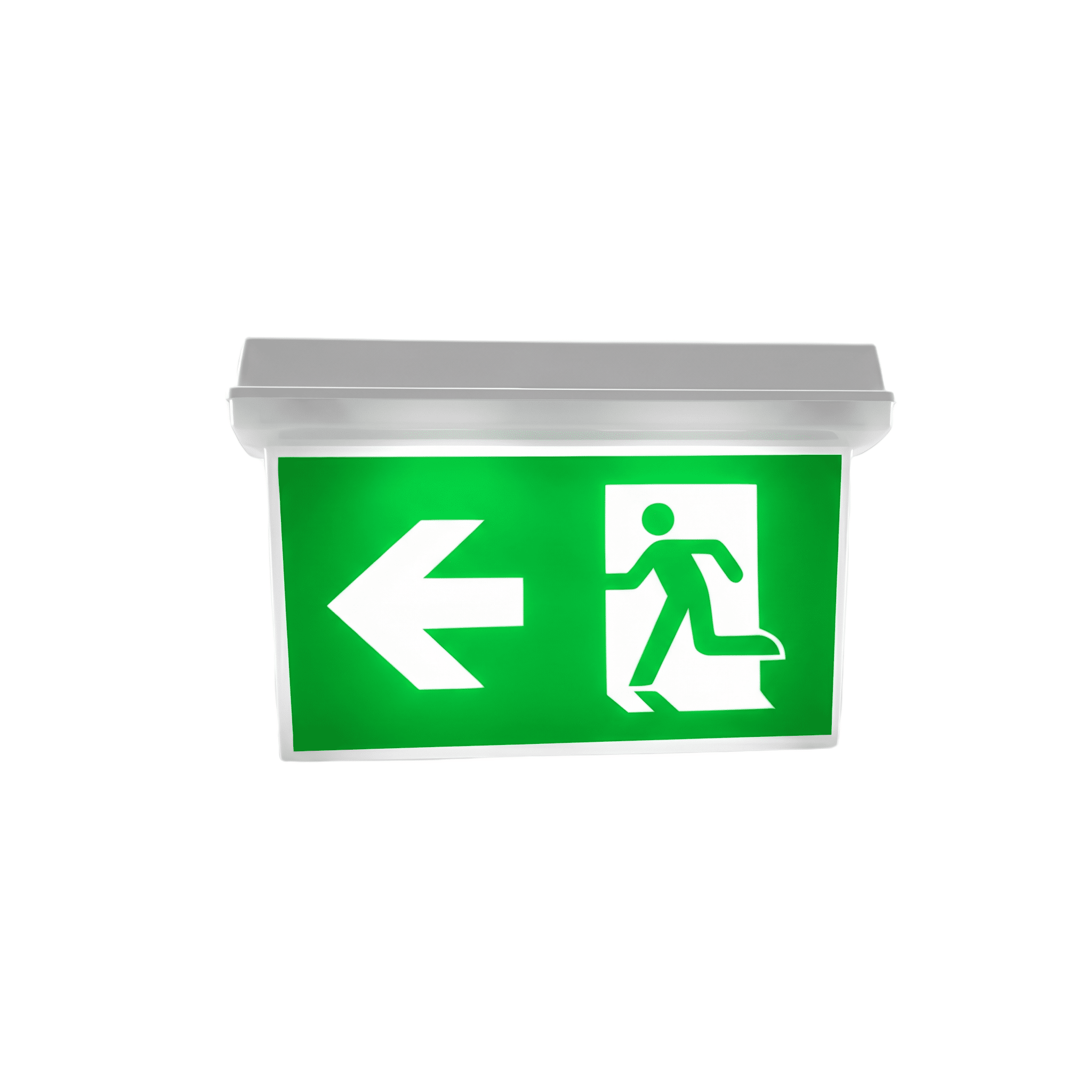 Waterproof Double-Sided LED Exit Sign | 30m Visibility | 3.7V 2000mAh Li-ion Battery Backup EXIT-LED-ES07 IP65
