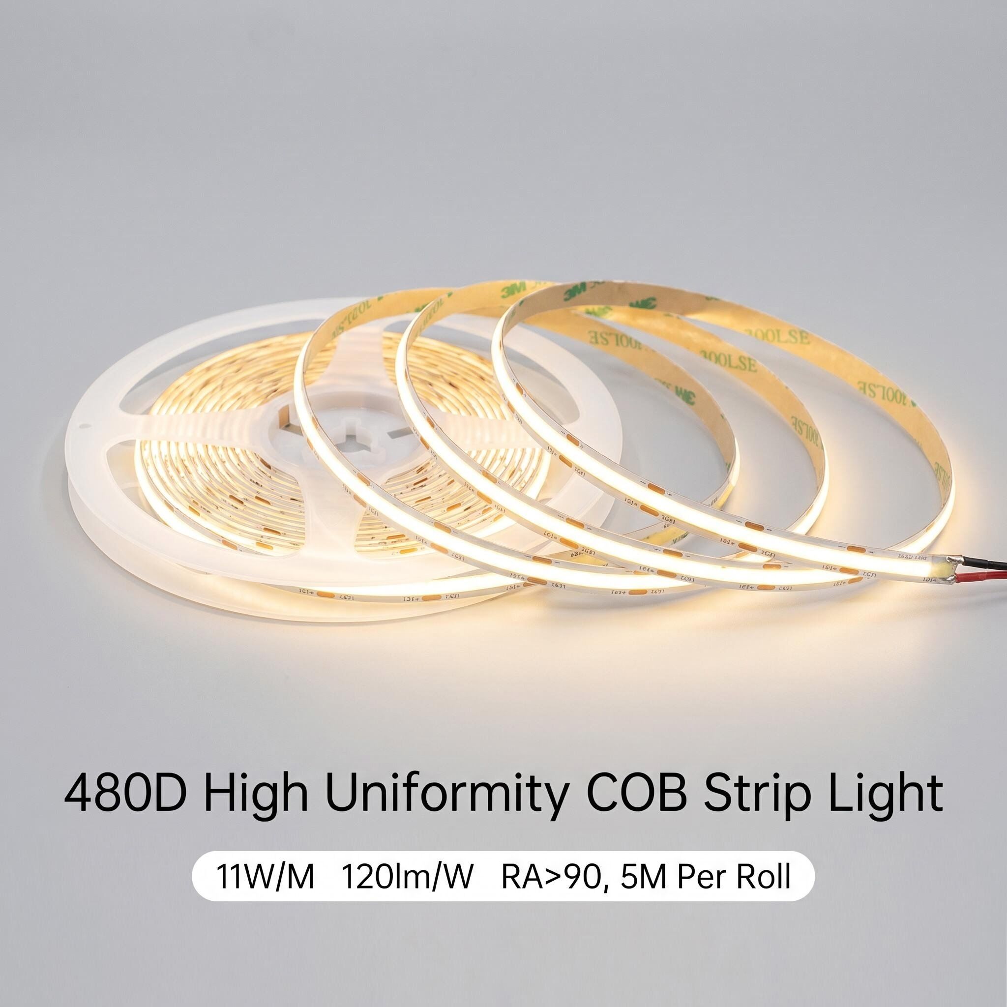 شريط LED COB خالٍ من النقاط