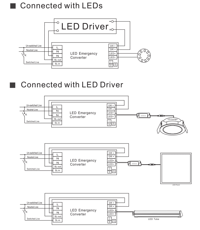 HM-EMK01-P08W Wiring Diagram