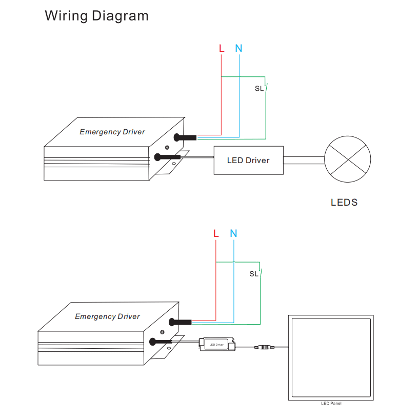 Wiring diagram for HM-EMK02-F50W